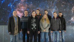 Foto s Panem ředitelem a Panem učitelem Ing. Závodným